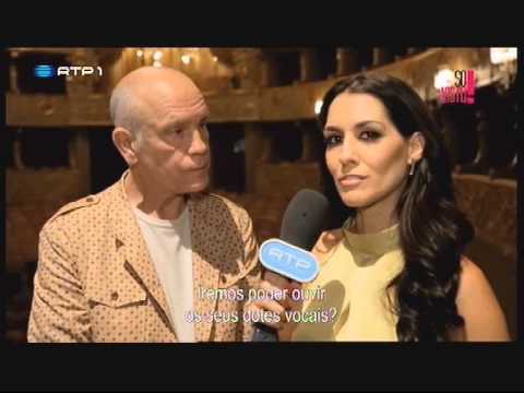 Joana Teles com John Malkovich